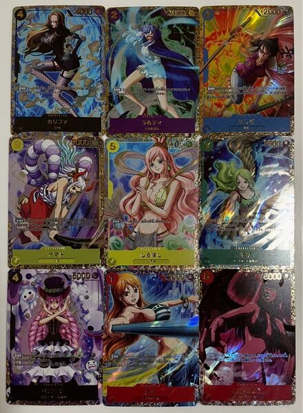ONE PIECE ACGカード 鑑賞用 女性ヒロイン9ー10