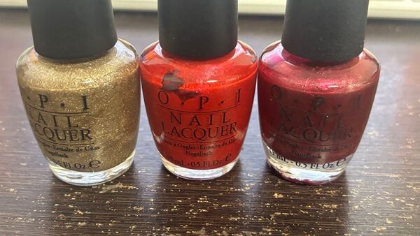 OPI ネイルラッカー 3個セット