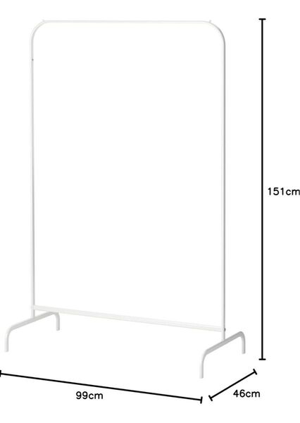 IKEA ハンガーラック ホワイト