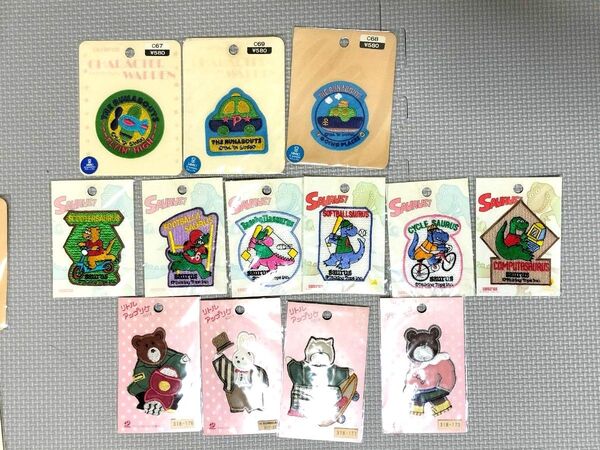 昭和レトロ ビンテージワッペン サンリオ