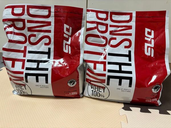 DNS WHEY 100 ホエイプロテイン 2000g リッチバニラ ※2袋の値段