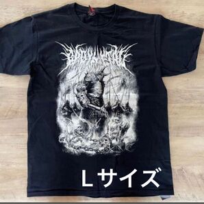 【Lサイズ】BABYMETAL 「DEATH WARRIOR METAL MASTER ver」TEETHE ONE Tシャツ