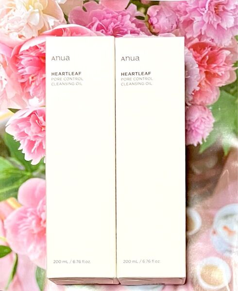 【新品未開封】Anua アヌア ドクダミ ポアコントロール クレンジングオイル 200mL 2本