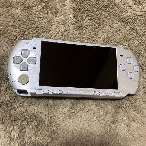 PSP-3000 PSP プレイステーションポータブル シルバー ソニー