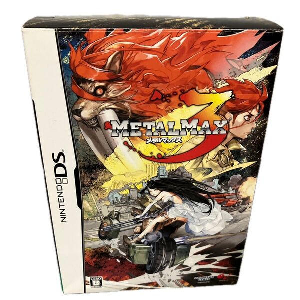 【動作確認済】メタルマックス3 Limited Edition 限定版 DSソフト METAL MAX 3 中身全部揃ってます
