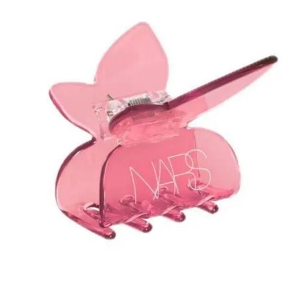 NARS オリジナル ヘアクリップ ヘアアクセ アクセサリー ノベルティ 非売品 ピンク 最新 百貨店 オンライン 限定 ナーズ