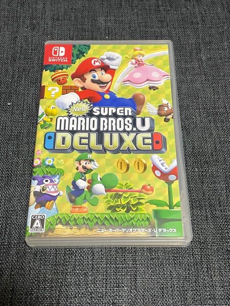 NewスーパーマリオブラザーズUデラックス マリオブラザーズ Switch ソフト 中古品