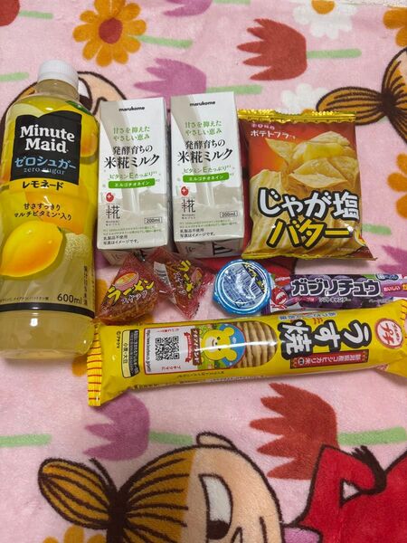 お菓子 ジュース