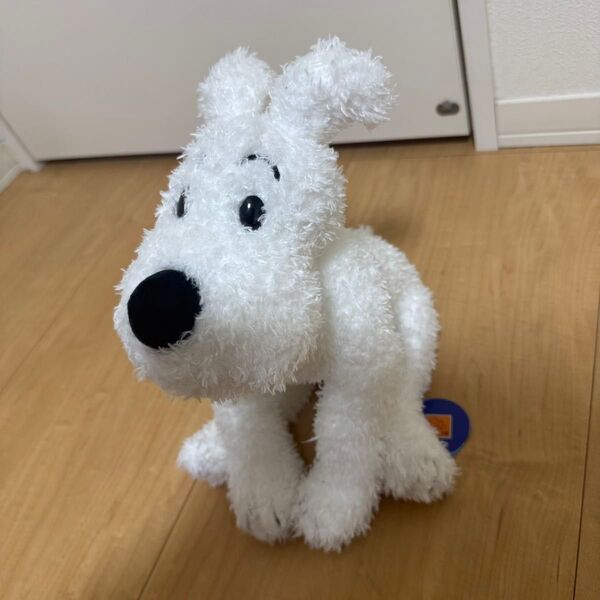 タンタンの冒険 スノーウィ 犬 ぬいぐるみ TINTIN 白 ホワイト