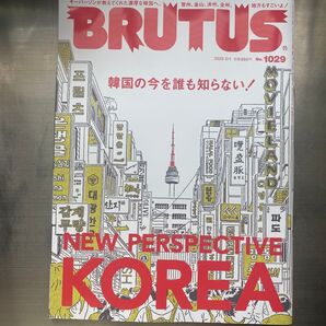 BRUTUS ブルータス 2025年5月号 No.1029 NEW PERSPECTIVE KOREA