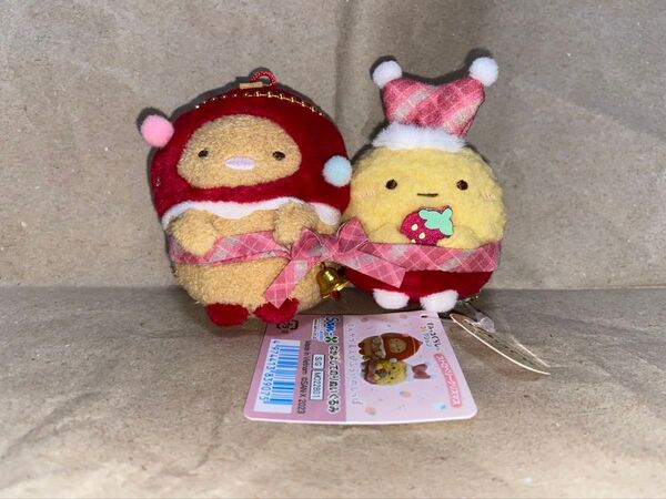 すみっコぐらし えびふらいのしっぽ とんかつ てのりぬいぐるみセット クリスマス