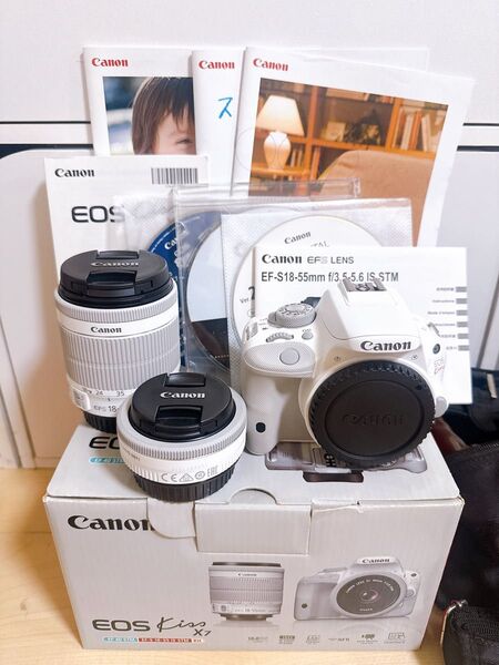 Canon EOS Kiss X7 レンズキット ホワイト 未使用