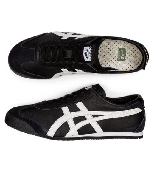 Onitsuka Tiger スニーカー オニツカタイガー MEXICO靴 メキシコ66 ブラック 23.5cm