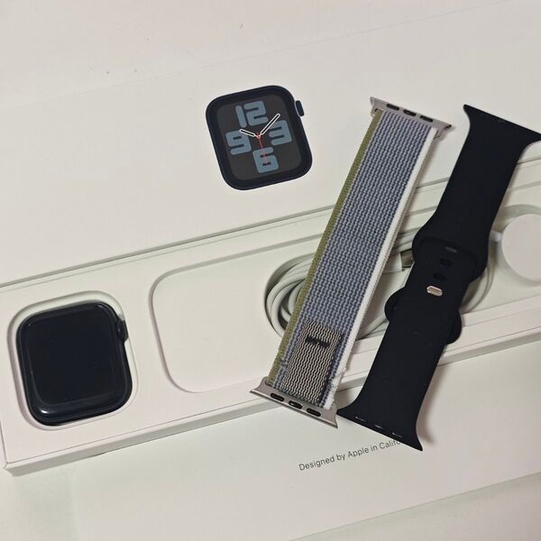保証あり Apple Watch SE 第2世代 44mm GPS モデル アップルウォッチ バッテリー 最大容量 89%
