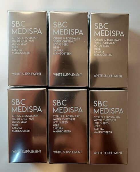 【医院購入品】SBC MEDISPA6点 ホワイトサプリメント 飲む日焼け止め メディスパ ホワイトサプリ 日焼け対策 湘南美容
