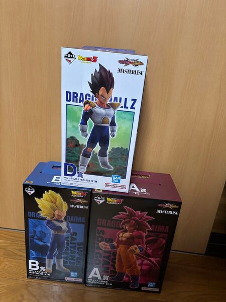 ドラゴンボール 一番くじ フィギュア3点セット