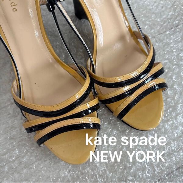 kate spade ケイトスペード ストラップサンダル サンダル ウエッジソールサンダル 7B 23cm前後