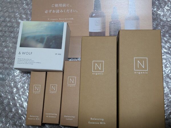 N organic Basic オーガニック ベーシック 6点セット ファンデ VCエッセンス ローション