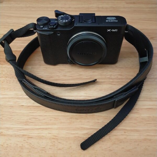 FUJIFILM X-M1 サムグリップ レザーケース ケージ