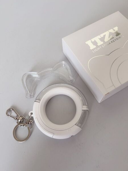 ITZY カスタムヘッド付き ミニペンライト キーホルダー