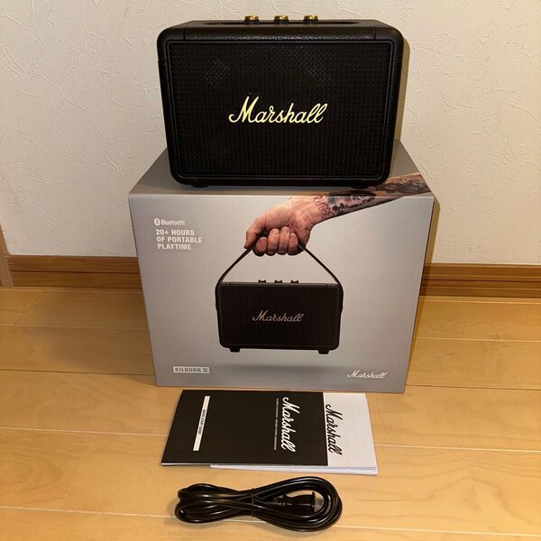 中古 マーシャル Marshall KILBURN II ワイヤレスBluetoothスピーカー ブラック