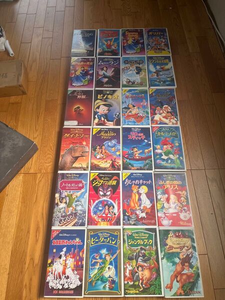 ディズニービデオ まとめ売り VHS 24本セット