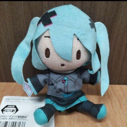 プロジェクトセカイ 壊れたセカイと歌えないミク ふわぷちミニぬいぐるみ 初音ミク バツミク