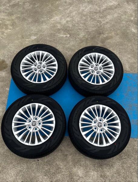 【新車外し】新型40系アルファード 純正タイヤホイールセット 4本