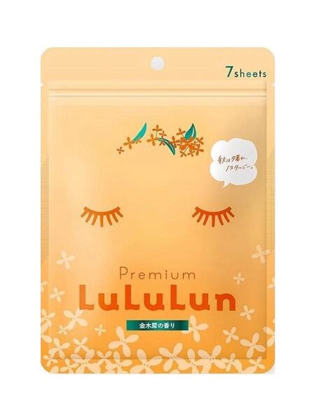 【新品】LuLuLun プレミアム ルルルン 金木犀(キンモクセイの香り) 乾燥 ゆらぎ補正 保湿 しっとり パック シートマスク