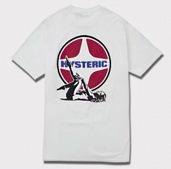 【Mサイズ】 Supreme x HYSTERIC GLAMOUR Pin Up Tee White ヒステリックグラマー