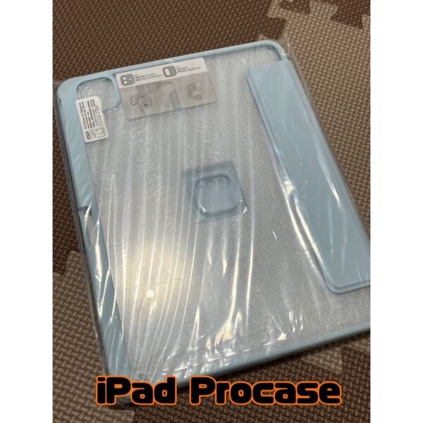 iPad Air 11インチ ケース ブルー マグネットカバー 縦置き 横置き