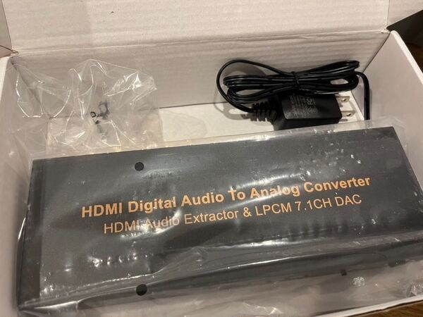 HDMI変換アダプター 7.1デジタルオーディオ出力 オーディオセパレート