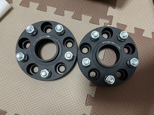 ワイドトレッドスペーサー用 30mm スペーサー マットブラック 5×114