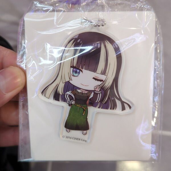 ホロライブ regloss GIGO コラボ 儒烏風亭らでん アクリルチェーン