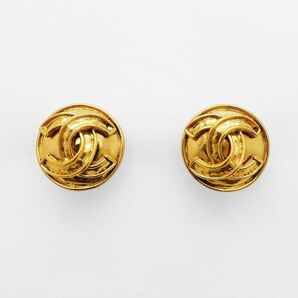 CHANEL シャネル ココマーク ロゴ イヤリング ゴールド ヴィンテージ 94P ラウンドイヤリング ココ アクセサリー