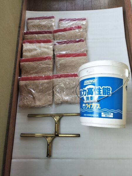 モップ新品 スクイジー バケツ