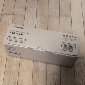 TWINBIRD ハンディーアイロン&スチーマー ESA-4095 ホワイト 未使用