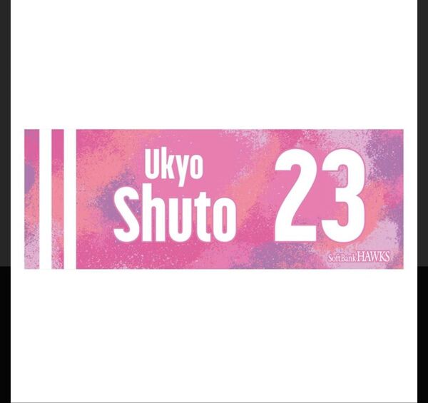 周東佑京 ピンクフルデー フェイスタオル