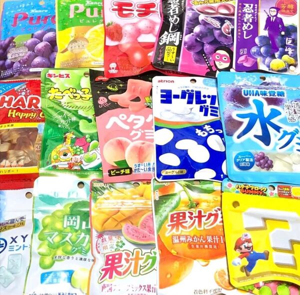 88 お得大量 15個 ピュレグミ 忍者めし 果汁グミ ハリボー レモン ペタグー クーポン利用 ポイント消化 お菓子詰め合わせ