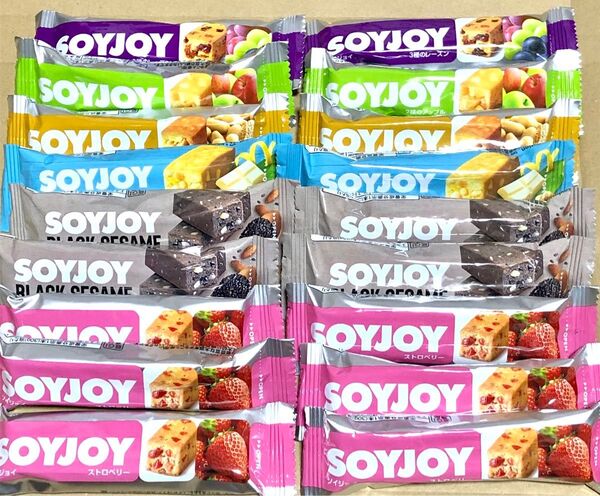 72 お得大量 18個 ソイジョイ ストロベリー 黒ゴマ ホワイトチョコ レモン クーポン利用 ポイント消化 お菓子詰め合わせ