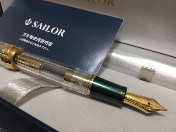 sailor★スケルトン〈Gold-Green〉 14K ◆美品◆