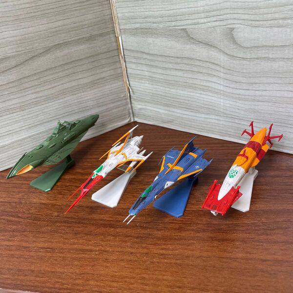 宇宙戦艦ヤマト メカコレクション4機 ジャンク完成品