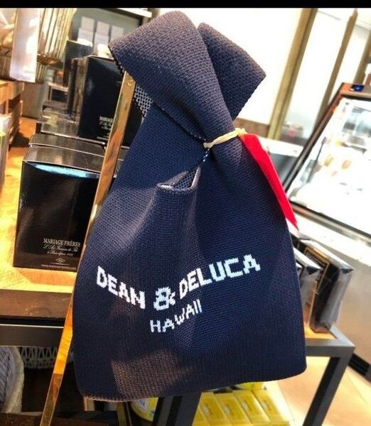 DEAN&DELUCA Hawaii ハワイ カカアコ限定 ニットバッグ ディーン&デルーカ