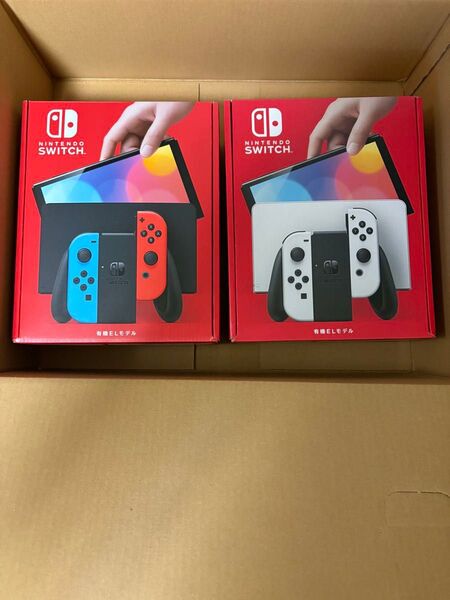 Nintendo Switch 有機ELモデル ネオンブルー ネオンレッド