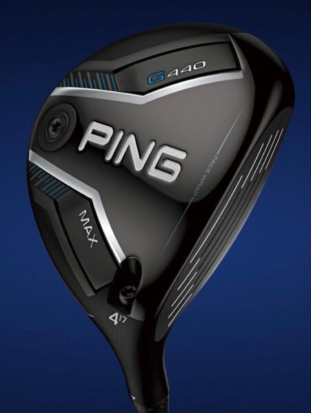 PING G440 MAX フェアウェイウッド 4W 17度 ヘッド ヘッドカバー付き