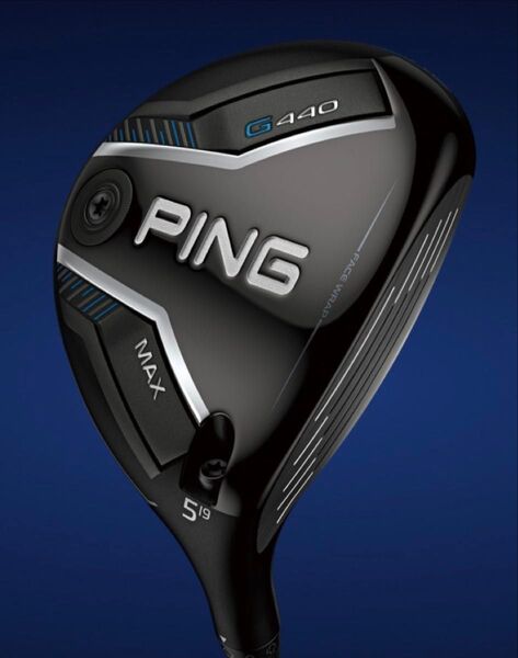 PING G440 MAX フェアウェイウッド 5W 19度 ヘッド ヘッドカバー付き