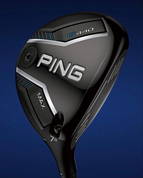 PING G440 MAX フェアウェイウッド 7W 21度 ヘッド ヘッドカバー付き