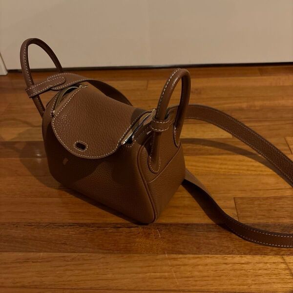 オーダー 本革 ショルダーバッグ ショルダーバッグ バッグ レザー ブラウン系