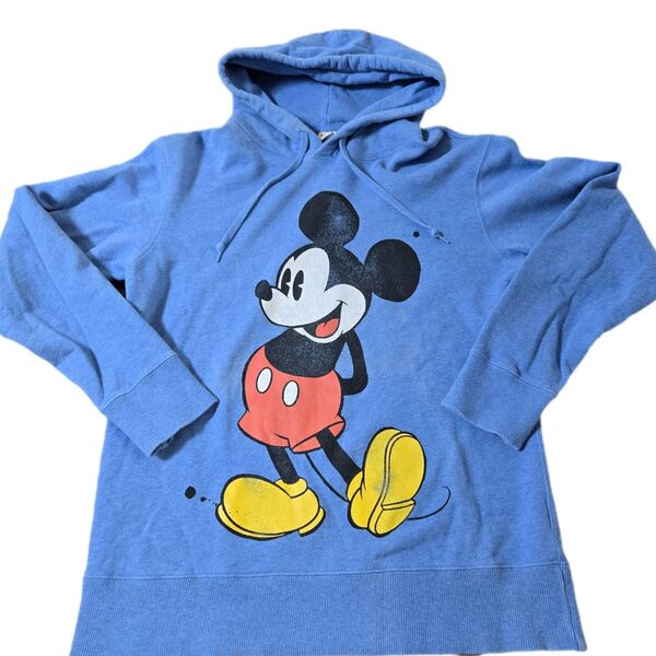 Disney×UNIQLO Mickey スウェット パーカー コラボ