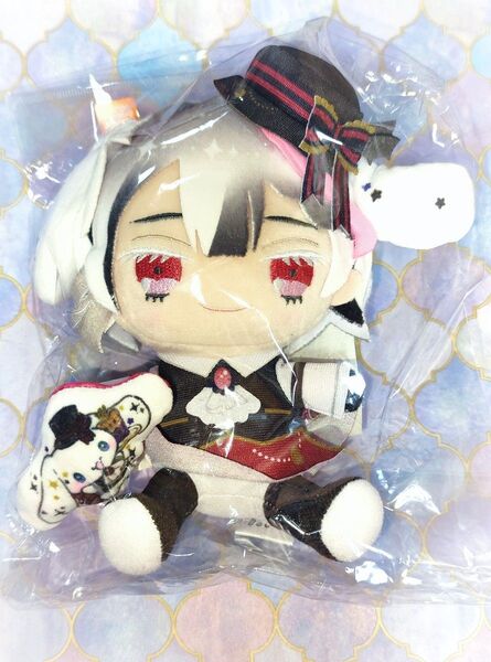 あくねこ ベリアン ぬいぐるみ Cinamoroll×Dolly Mix 悪魔執事と黒い猫